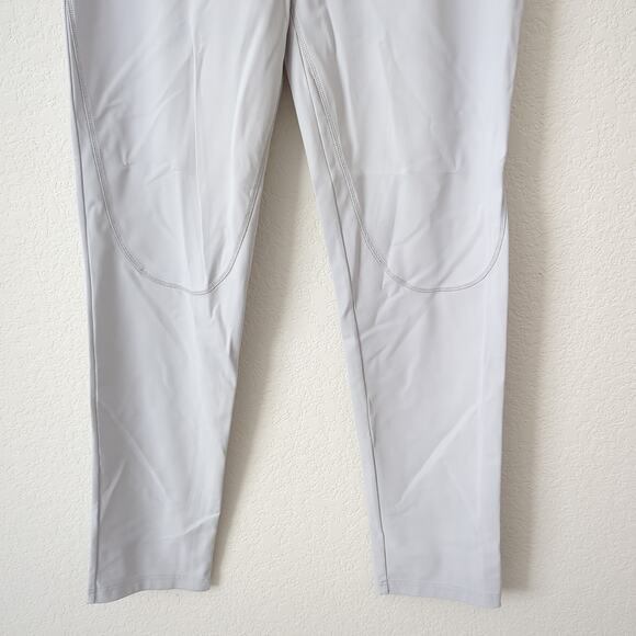 PRADA Women's Pants Large Pull On Equestrian Gray Leggings Made in Italy Trouser - Picture 6 of 7